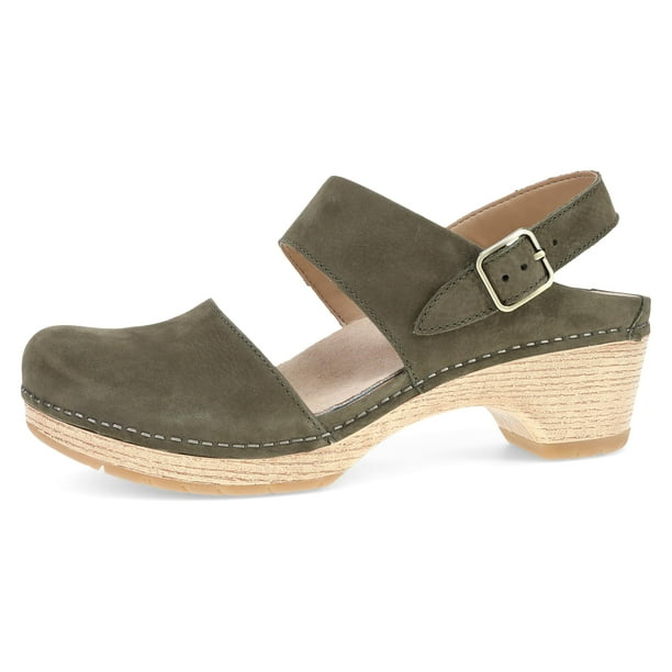 Sandalias Dansko Lucia con punta cerrada para mujer Ivy, tallas 41-42