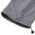 thumbnail image 5 of SGFCWSX Men's Outdoor UV - Protection Pants,Breathable Drawstring Water - repellent Elastic Waist Pants Dark Gray M, 5 of 8