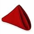 thumbnail image 3 of Lann's Linens - 12 Dozen 17" Cloth Dinner Table Napkins - Machine Washable Restaurant/Wedding/Hotel Polyester Fabric - Red, 3 of 4
