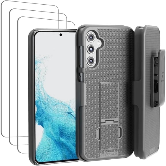 Rome Tech Samsung Galaxy S23 Plus Belt Clip Case - Black