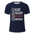 thumbnail image 2 of T-shirt de Rugby pour Hommes Fans de Sports Haut Décontracté - Tenues de Football Rétro pour Hommes T-Shirt d'Athlètes, 2 of 4