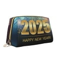 thumbnail image 2 of Xecao 2025 New Year 5 Print Fashion Makeup PVC Bag Large Capacity Travel Cosmetic Bag for Women Organizer Toiletry Clutch, 2 of 8