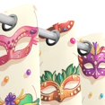 thumbnail image 3 of Carnival Masks Beads Curtains Black Out 72 Inch Length Curtains for Sliding Glass Doors Bedroom Living Room 2 Pack, 3 of 6