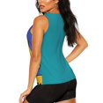 thumbnail image 3 of Cute Cartoon Garfield Funny Workout Gym Fitness Weightlifting Gift Tank Top-Small, 3 of 5