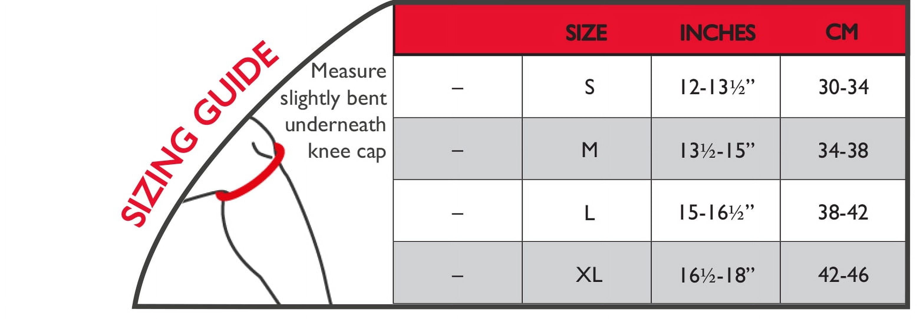 Orthozone Thermoskin(r) Compression Knee Stabilizer-Patella Wrap Support Sleeve - XL