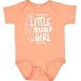 thumbnail image 3 of Inktastic Little Surf Girl with Surfboard Girls Baby Bodysuit, 3 of 5
