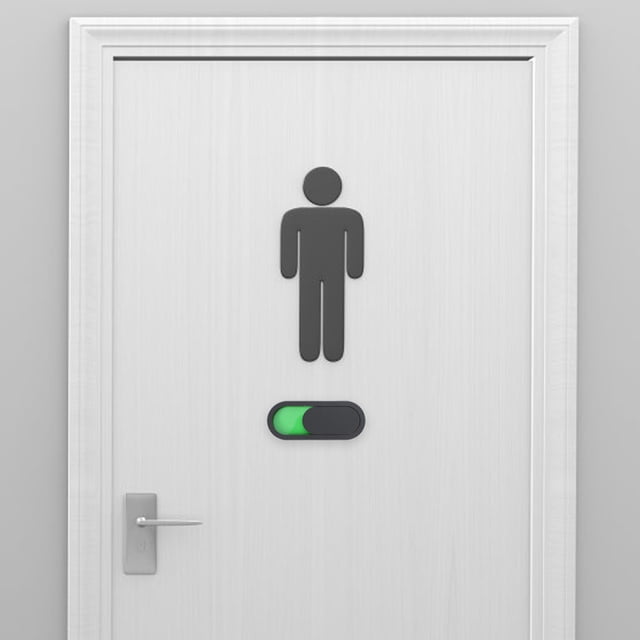OUNONA Puerta No Molestar Para Oficina Y Negro Material Resistente Y Autoadhesivo