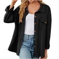 thumbnail image 6 of HAPIMO Discount Sweater Cardigans for Women Casual Comfy Girls Fall Fashion Tops Womens Open Front Knitted Outwear Striped Colorblock Loose Jacket Long Sleeve Black L, 6 of 7
