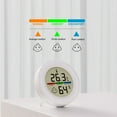 thumbnail image 4 of Vwrxbz Digital Thermometer Hygrometer Indoor Mini Electronic Temperature Humidity Meter with Magnet Holder High Precision, 4 of 6