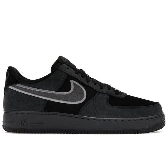 Nike Men's Air Force 1 Low '07 LV8 Black Smoke Grey Shoes, from StockX