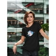 thumbnail image 2 of Space Unicorn T-Shirt Women -SPIdeals Designs, Female 4X-Large, 2 of 4