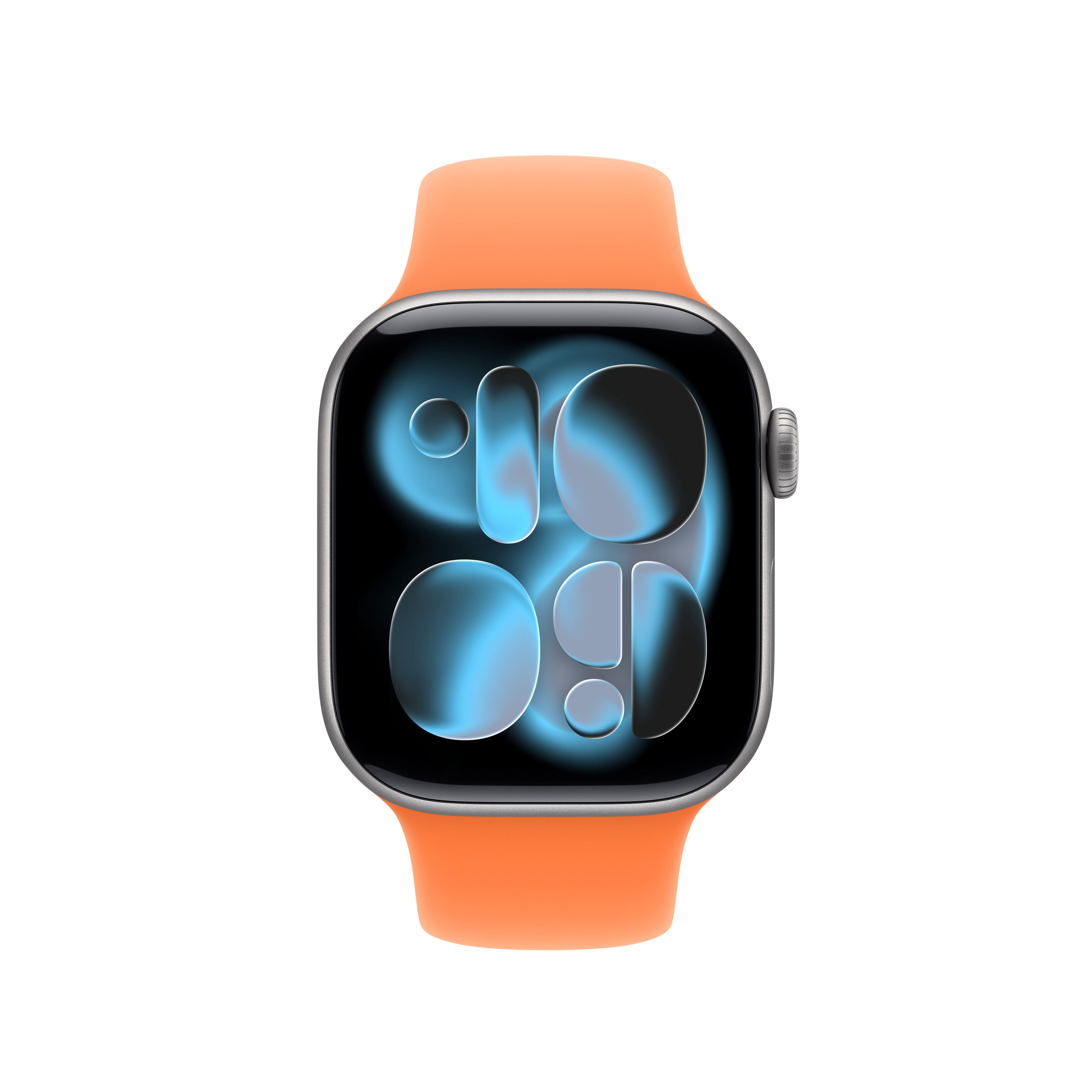 Apple Clementine 42mm Sport Band (S/M) – Compatible with Apple Watch 38mm, 40mm, 41mm Models
