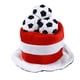 thumbnail image 1 of Sombrero de fiesta de fútbol para animar a los aficionados al fútbol (Polonia e Inglaterra), 1 of 7