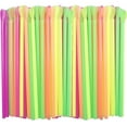thumbnail image 2 of 200Pcs Spoon Straws Ideal for Snow Cones, Milkshakes, Smoothies, Desserts, Celebrations, Parties, & More(Multi-Colored), 2 of 7