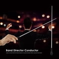 thumbnail image 3 of Director La Banda Música Concierto Ritmo Resina Musical Baton () Black, 3 of 8