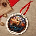 thumbnail image 5 of Pirate Ship Stained Glass Suncatcher Ornament – Holiday Ornament with Text for Loved Ones, Family & Friends, Christmas 2025 Decoration, 5 of 6