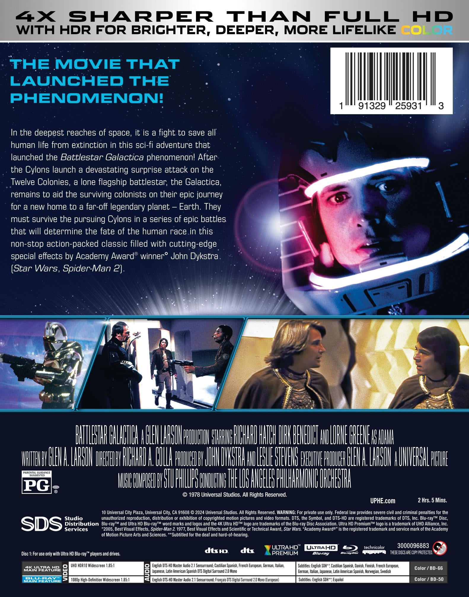 Battlestar Galactica (Walmart Exclusive) (Steelbook) (4K Ultra HD + Blu-ray)