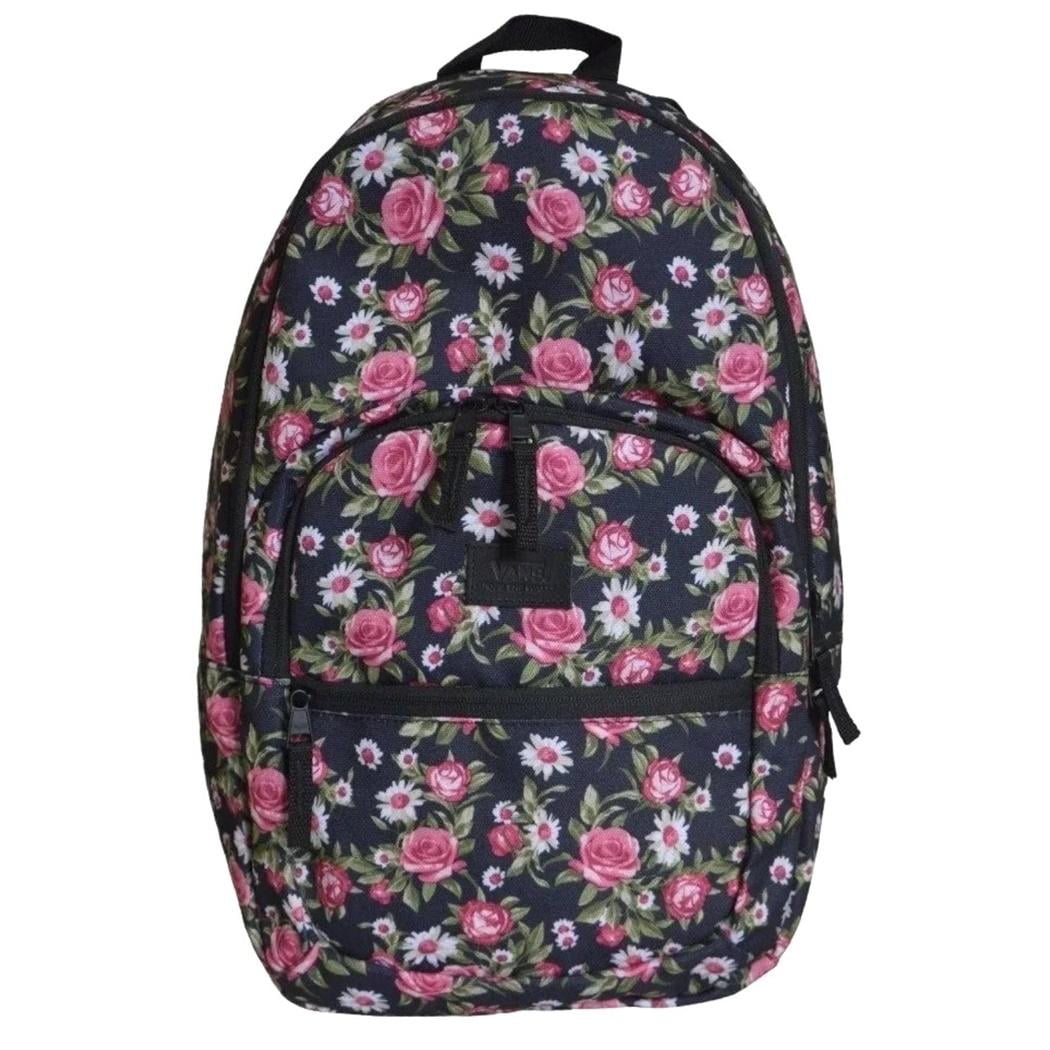 Flores Mochilas Vans Para Chicas Mochila Vans Flores Mujer Casual