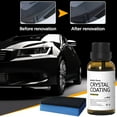 thumbnail image 2 of 30ML Car Exterior Restorer For Plastic Parts Refurbish Agent Repair Cream With Spong Hydrophobic Car Exterior Restorer, 2 of 9