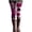 A1_Hot Pink, variant on Women Halloween Printed Leggings Vintage Patchwork Pumpkin Graphic Stretch Yoga Pants Soft Plus Size High Waist Slim Fit Holiday Costume Tights Cute Funny Knit Halloween Leggings Orange S