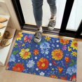 thumbnail image 2 of Pioneer Flower Floral Print Pattern Door Rugs,Washable Non Slip Door Mats Indoor,Decorative Door Mats,Entry Mat Indoor for Entrance,Bedroom,Kitchen,Bathroom,20"x32", 2 of 6