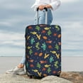 thumbnail image 4 of Uemuo Shells and Seaweed Printed Washable Luggage Cover - Fashion Suitcase Protector Fits 18-32 Inch Luggage -X-Large, 4 of 9