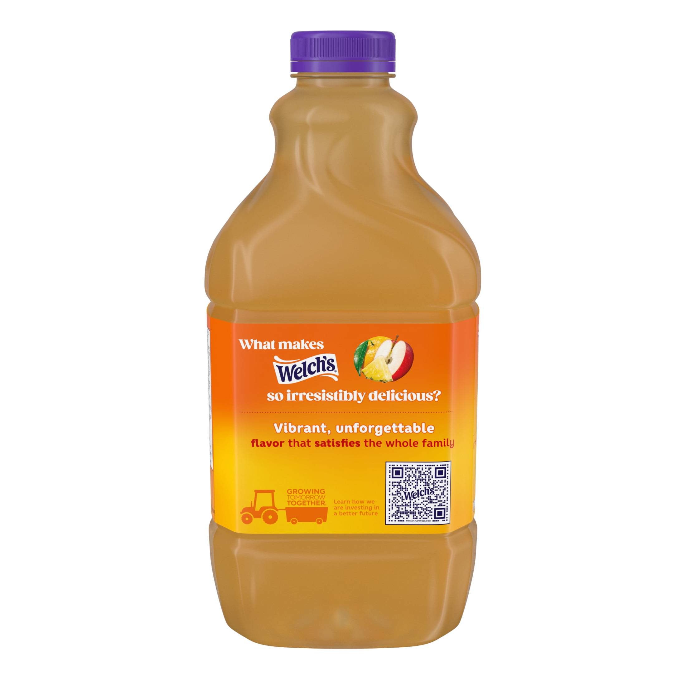 (6 pack) Welch's Orange Pineapple Apple Juice Cocktail, 64 fl oz Bottle