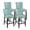 Light Blue, variant on BAXMUY Set of 2 Counter Height Bar Stools, 25.6" Seat, Dark Blue, Solid Wood & Faux Leather Bar Chairs for Kitchen Island & Home Bar