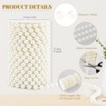 thumbnail image 2 of Rollo de Cuentas de Perlas AdasBridal 10 mm Marfil 10 m para Decoración, 2 of 8