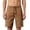 Z63 Coffee, variant on Men's Shorts Casual Drawstring Outdoor Cargo Shorts Knee Length Lightweight Relaxed Fit Work Office Daily Wear Summer Clothes with Multi Pockets Coffee,M