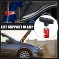 thumbnail image 2 of Unique Bargains Car Hood Lift Support Clamp Lift Rod Clamp Strut Holder Retainer Tool 14mm Aluminum Alloy Red, 2 of 7