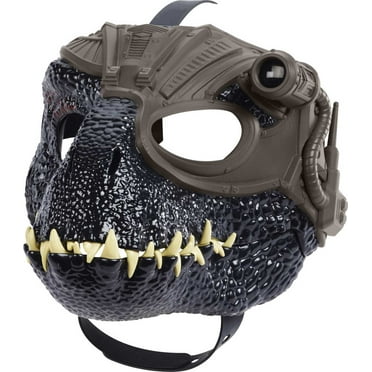 Jurassic World Indoraptor Dinosaur Mask with Tracking Light and Sound for Children Role Play, Unizex