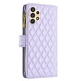 thumbnail image 4 of SaniMore for Samsung Galaxy A54 5G PU Leather Case, Magnetic Clasp Flip Zipper Wallet Cover with Card Slot & Adjustable Kickstand Wrist Strap Full Body Protective Shell for Women Girls, Purple, 4 of 9