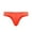 Orange, variant on Lovskoo 2024 Mens G String Thong Underwear Casual Fashion Low Waist Solid Buttock Lift Mesh Breathable Briefs Orange 2XL