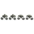 thumbnail image 5 of 4 X Twin Butterfly Shower Door Top Bottom Rollers/Runner/Wheels 19/23/25/27Mm, 5 of 8