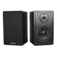 thumbnail image 3 of Pair Rockville RockShelf 54B Black 5.25" Home Bookshelf Speakers + 28" Stands, 3 of 9