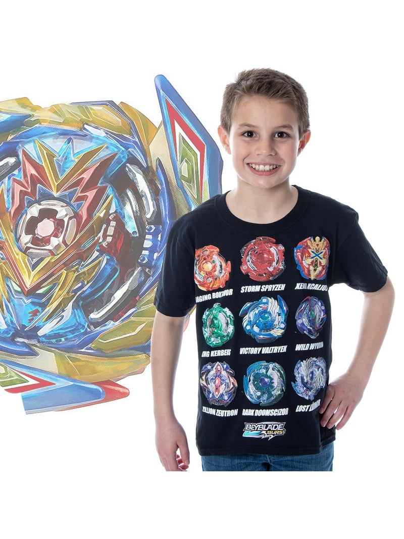 Beyblade Burst Boys' Spinner Tops T-Shirt - Walmart.com