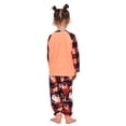 thumbnail image 4 of Yuanyu Matching Family Pajamas Sets Holiday Halloween Bat Pumpkin 2-Piece PJS Family Loungewear, 4 of 10