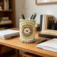 thumbnail image 4 of Portalápices con forma de concha marina | Organiza tus artículos de escritorio | Accesorio de decoración playera para la oficina en casa, 4 of 7