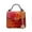 RB Coral, variant on River Women's Crossbody Bag, Gradient Crocodile Vegan Leather Handbag by Mia K - Pink