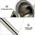 thumbnail image 3 of Miangastore A Set Stainless Steel Sausage Making Tools Meat Grinder Accessories Parts, 3 of 9