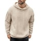 thumbnail image 2 of pstuiky Camisas de manga larga de invierno para hombre, Blusa informal y moderna de color liso con capucha, manga larga y bolsillos abotonados para hombre Tops casuales para hombres s, 2 of 9