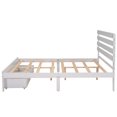 thumbnail image 3 of Bellemave White Full Size Platform Bed with 2 Drawers for Bedroom Living Room, Wood Storage Platform Bed Full Size for Kids Child Teen Adult, 3 of 9