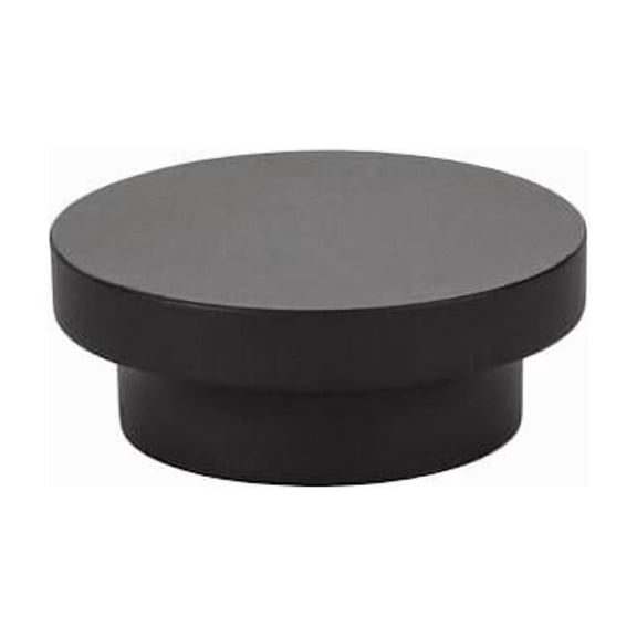 Emtek Flat Black Knob 86449US19 86449US19