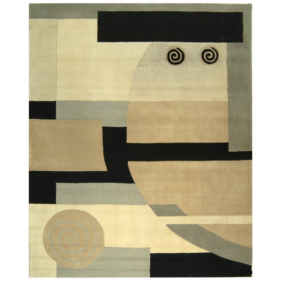 SAFAVIEH Rodeo Drive Wayne Abstract Wool Area Rug, Multi, 2'6" x 4'6"