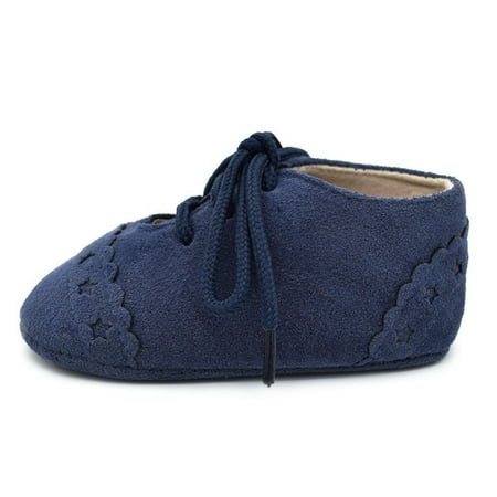 

Zlekejiko Baby Toddler Shoes Sneaker -slip Soft Sole Lace Up Shoes