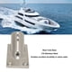 thumbnail image 3 of Herrajes Marino De La Barandilla Rectangular De La Base Del Tubo Del Barco Del Acero Inoxidable 316, 3 of 7