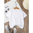 thumbnail image 2 of T-Shirt Graphique de Rentrée Scolaire pour Filles - T-Shirt d'Été Décontracté à Manches Courtes avec Imprimé de Lettres Colorées, Haut à Col Rond Doux et Confortable pour l'École, Rendez-Vous de Jeu, Tenue Décontractée, Vêtements Mignons pour Filles, 2 of 7