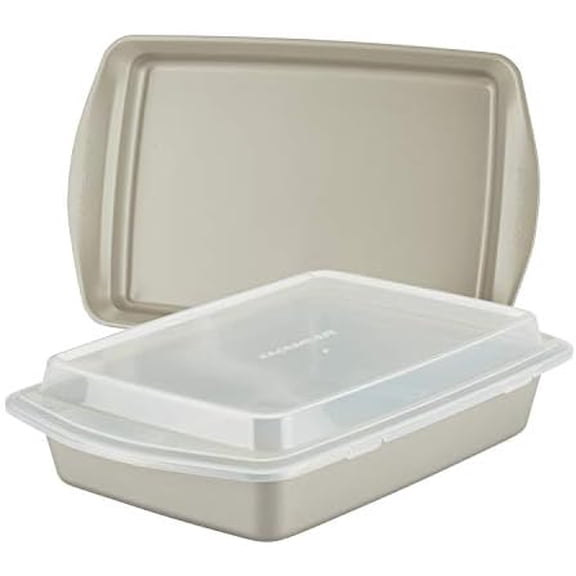 3-Piece Steel Bakeware Set, Silver