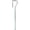 Silver, variant on Essential Medical Supply Endurance Offset Handle Walking Cane in Black with Foam Grip, Up to 250lbs